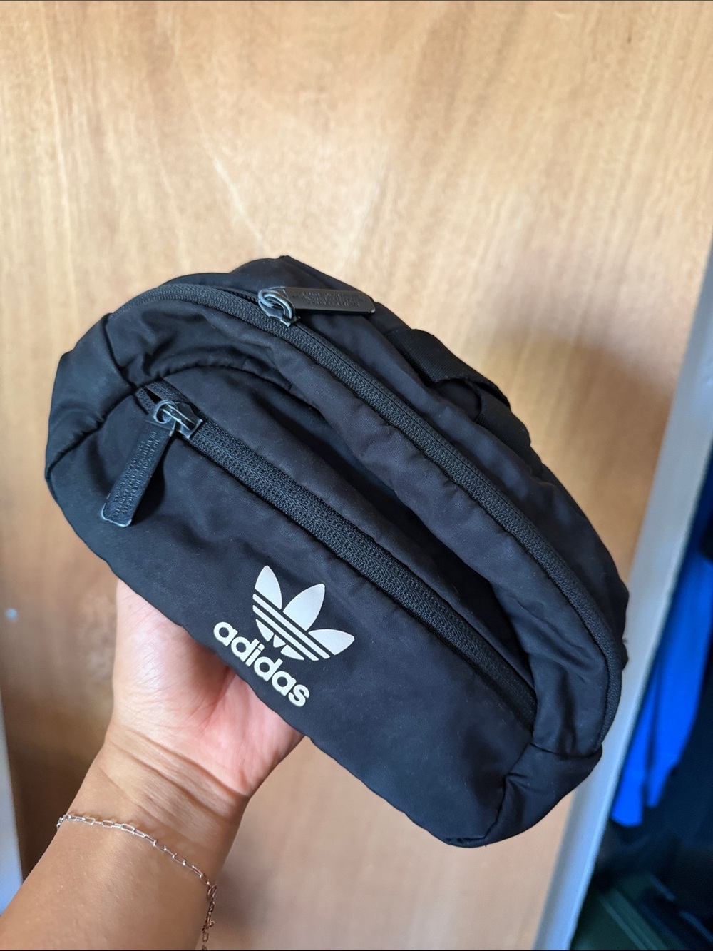 adidas Originals Black Trefoil Waist Pouch